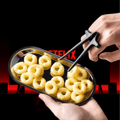 Baguette pour doigt pratique pour l'utilisation du téléphone portable ou ordinateur, vous pouvez manger des chips de pommes de terre ou d'autres collations sans vous salir les mains.